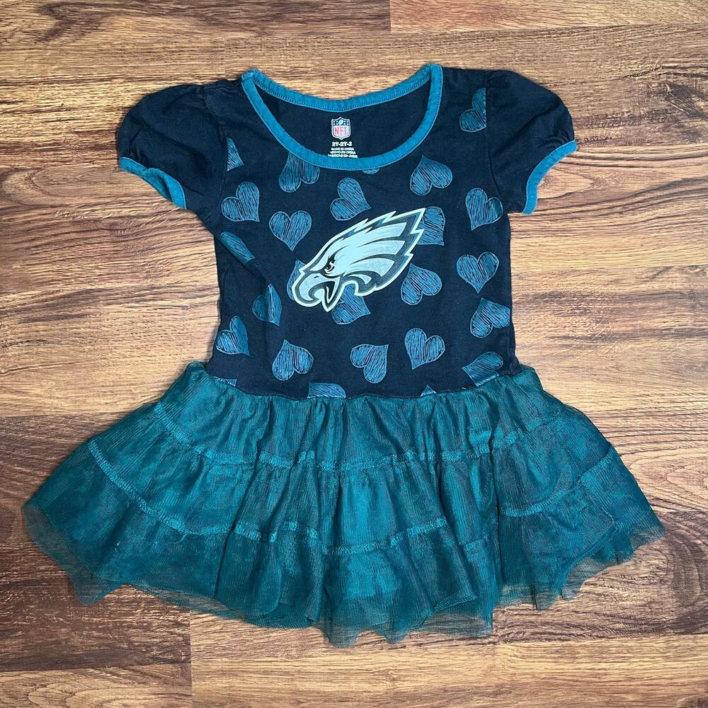 NFL Phildadelphia Eagles Dress Toddler Girls 2T